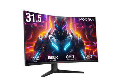 31,5 "Monitor per videogiochi
QHD 170Hz