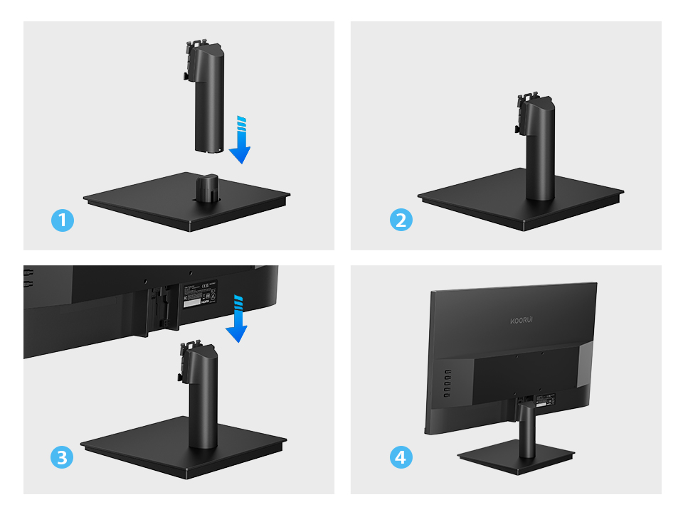 21,45 pollici FHD
Monitor ufficio